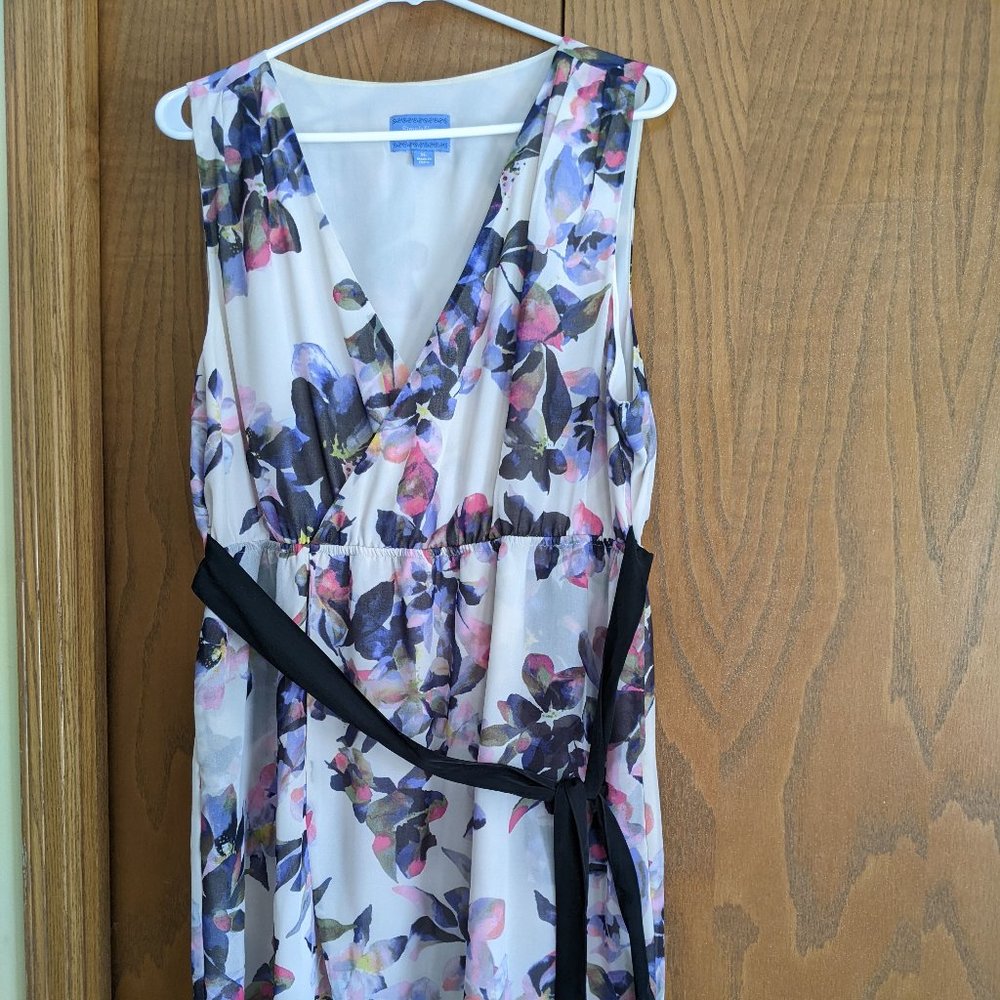 Simply Vera Wang white floral dress XL